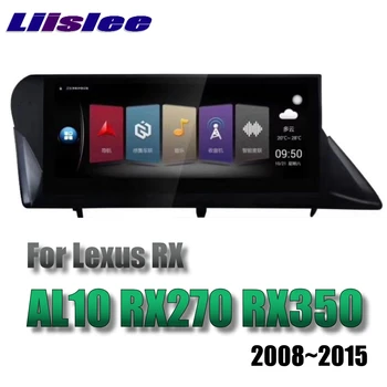  Sest Lexus RX AL10 RX270 RX350 450h 2008~2015 Liislee Auto Multimeedia Mängija, NAVI Stereo-Raadio Kaardid GPS Navigeerimine