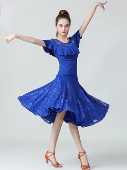  Kõrge Kvaliteediga 2022 Tantsusaal Ladina Kostüümid Etendus Kanda Komplekt Tänapäeva Tava Kleit Valss Tango Pool Varustus