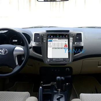  Android Tesla Stiilis vertikaalsete Auto GPS Kaart Navigatsiooni-TOYOTA Fortuner 2015 auto stereo juhtseade Multimeedia Mängija carplay