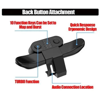  Töötleja Tagasi Nuppu Arestimise SONY PS4 Gamepad Tagumine Laiend Adapter, Elektrooniline Masin Tarvikud PS4 Töötleja