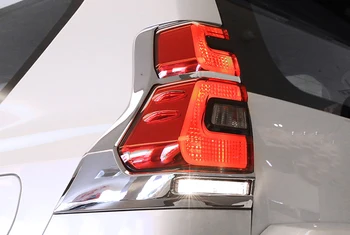  Toyota Land Cruiser Prado FJ150 2018 ABS Plastikust 2tk Tarvikud Välimine Tagumine Saba Valgus Lambi Kate Sisekujundus 5tk auto tarvikud