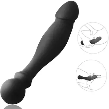  Silikoonist Dildo Eesnäärme Massager G-spot Stimulatsiooni Anal Plug Kinnismõte Täiskasvanud Sugu mänguasjad Mänguasi naine Mees Naine Tagumik Pistikud Sextoy