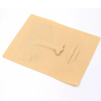  3D Silikoon 1tk Nägu Microblading Tätoveering Praktika Naha Võltsitud Nahad Algajatele, Alaline Meik Tava