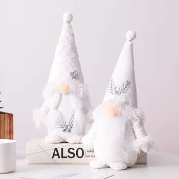  WANGAIYAO uus kolmemõõtmeline jõuluehe asjade palus gnome mannekeeni Jõulud paharet näota nukk kaunistused