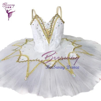  valge ballet tutu kleit Professionaalne Ballett hästi tihe võrgu sarnane kangas kleidid Lume Kuninganna Ballerina Ballett hästi tihe võrgu sarnane kangas ballet tutu