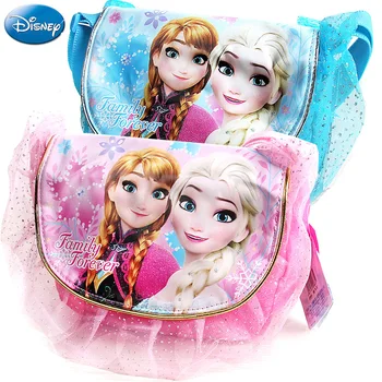  Disney Külmutatud Printsess Väikelapse Laste Messenger Bag Tüdrukud Väike Kott Õlal Kott Väike Tüdruk Suupiste Kott