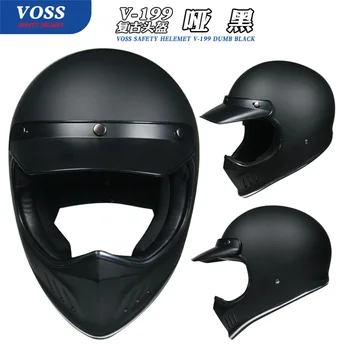  DOT Kinnitatud VOSS Skorpion Full Face Off-Road Mootorrataste Helmet Vintage-Moe Ohutuse Motocross Racing Casque Moto Capacete