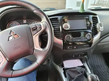  AndroidFor Mitsubishi L200 Pickup 2007-2017 128G Tesla Ekraani Carplay Mängija GPS Auto Audio-Stereo-Raadio Diktofon juhtseade