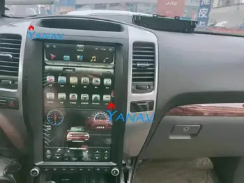  auto raadio-multimeedia player-Toyota Land Cruiser Prado GX470 2002-2010 autostereo GPS navigatsioon DVD-mängija vertikaalne ekraan