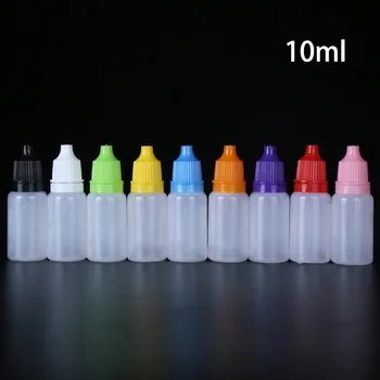  10ml Tühi Plastik silmatilgad Pudelis Ravimite Vedelik, Kosmeetiline eeterlik Õli Parfüüm Vesi Tilguti Konteiner Tasuta Shipping