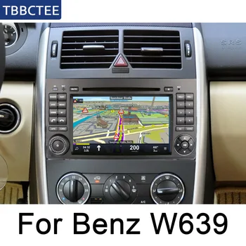  Mõeldud Mercedes Benz W639 2003~2012 NTG Auto Android Multimeedia GPS Navigation DVD-Mängija, Raadio ja Stereo BT USB SD-AUX HD Ekraan, WIFI