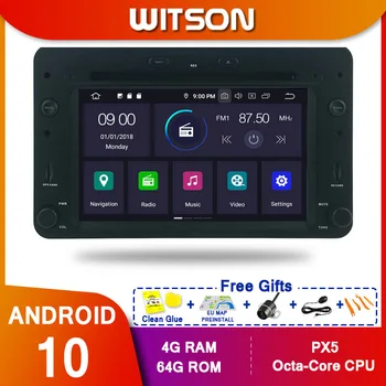  WITSON Android 10.0 Okta core(kaheksa tuum) Auto Dvd GPS-Mängija Alfa Romeo 4G RAM 64G ROM IPS PUUTETUNDLIK EKRAAN