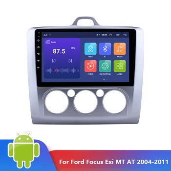  9 tolline Android 10 autoraadio Stereo ford focus EXI MT 2 3 Mk2 2004 2005 2006 2007 2008 2009-2011 2Din GPS Multimeedia Mängija
