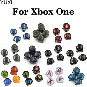  Algne Kohandatud Eriline Disain Mod Kit For Xbox Ühe Slim S X Elite Üks S Töötleja ABXY Nuppu Komplekt Bullet Nupud Asendamine