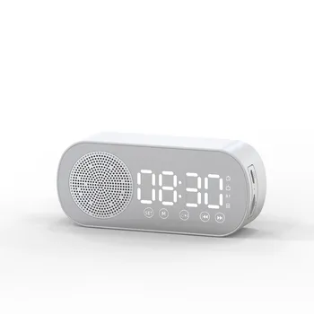  Digitaalne Ühilduva Bluetooth-5.0 Traadita Kõneleja Rearview Mirror Multifunktsionaalne Äratuskell 5.0 Bluetooth, FM-Raadio Muusika Alarm