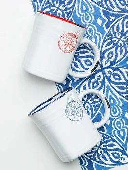  Keraamilised Põhjamaade Meremiili Kruus Hommikusöök Piim Kohv Tee Kruus Portselanist Leibkonna Office Armastavad Cup Kingitus Drinkware