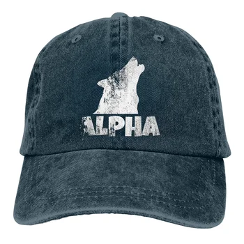  Alfa Lone Wolf Casquette Kauboi Müts Vabaaja Müts Väljas Sport Baseball Cap