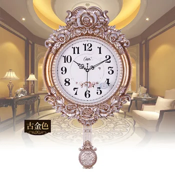  Luksus Digital Wall Clock Suur Pendliga Kella Vaigistamiseks Kaasaegne Loominguline Mood Magamistuba, Elutuba Kvarts Kella Retro Home Decor