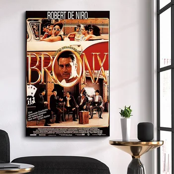  WM3431 A Bronx Tale Klassikaline Movie HD Siidist Kangast Poster Art Decor Siseruumides Maali Kingitus