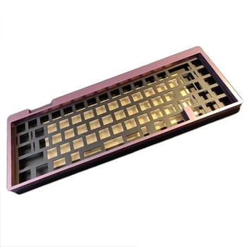  messing alumiinium mehaaniline klaviatuur CNC freesimise split alumiiniumi puhul anodize 6061 alumiinium klaviatuur juhul cnc