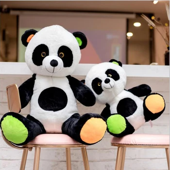  Laste Palus Pehmed Mänguasjad, Värvilised Panda Istub Stiil, Lapsed, Beebi Jõulud Sünnipäeva Kingitus