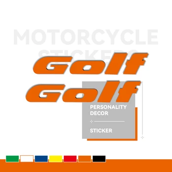  Uued mootorratta jalgratta kütusepaagi keha kleebis ratta kiiver MOTO veekindel peegeldav logo sobib Golf GOLF